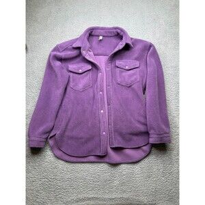 Shacket Zyia Ashley Ridge purple sz large zyia active
